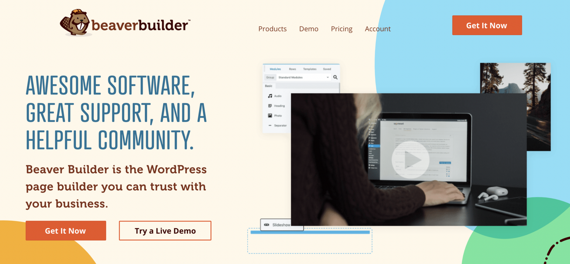 beaver builder free wordpress plugin