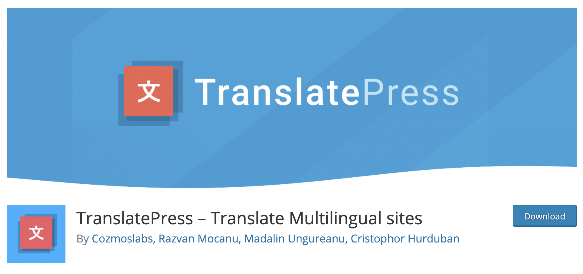 translatepress wordpress free plugins