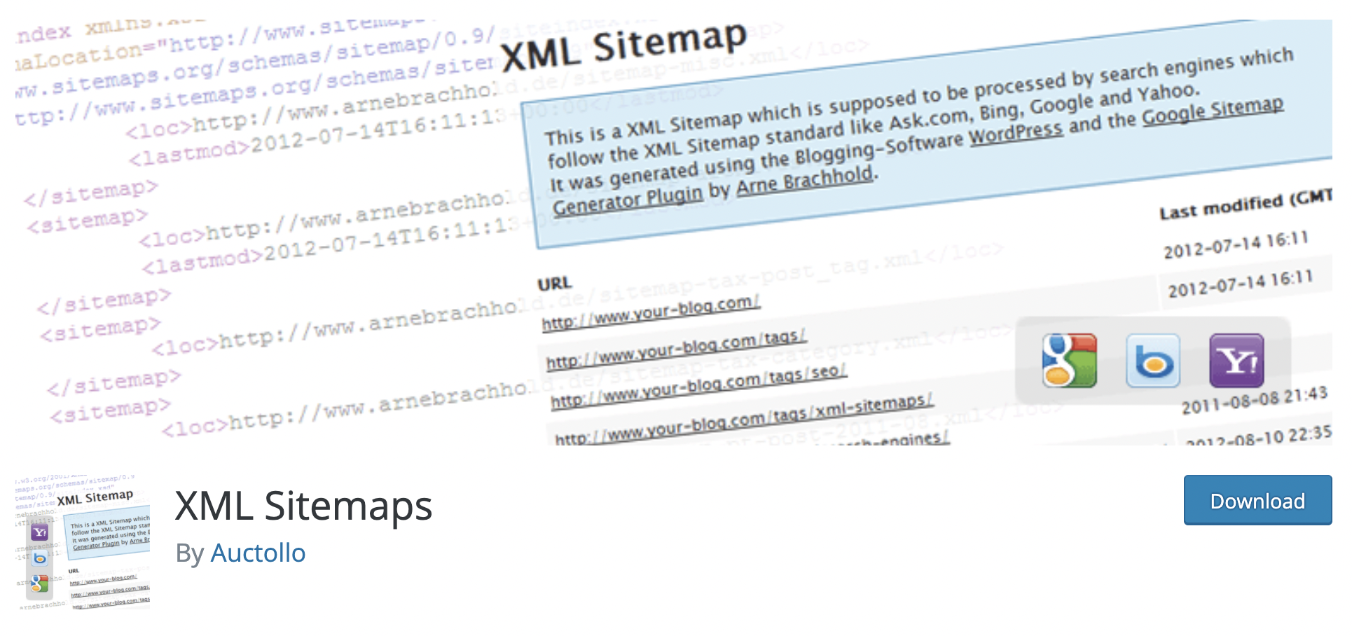 xml sitemaps wordpress free plugins
