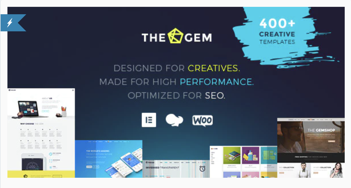 TheGem - Thème WordPress créatif polyvalent haute performance