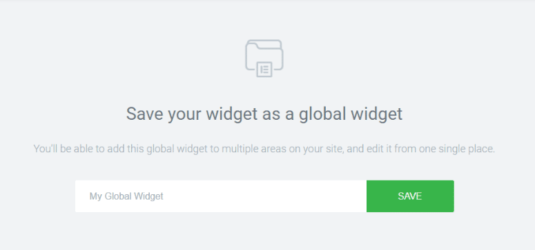 global widget