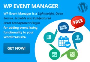 WP event manager