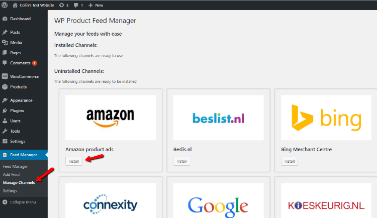 woocommerce product feed manager