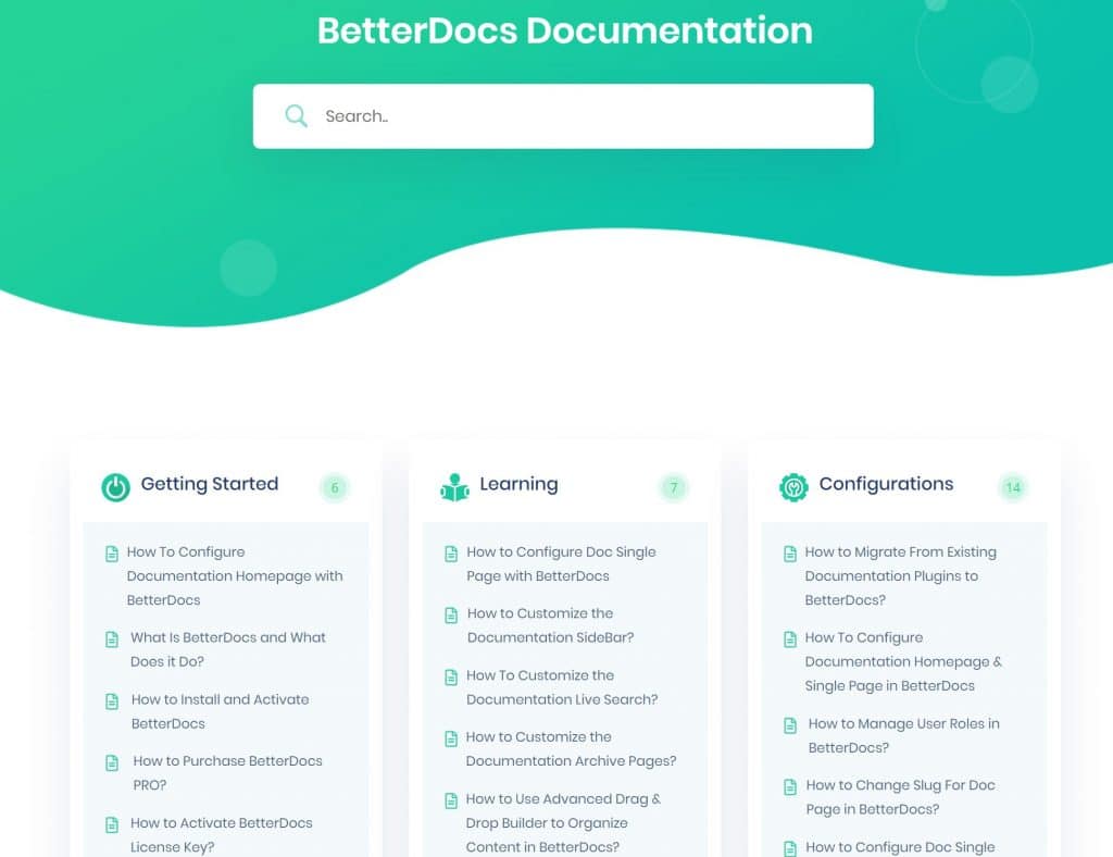 betterdocs - best wordpress knowledge base plugin