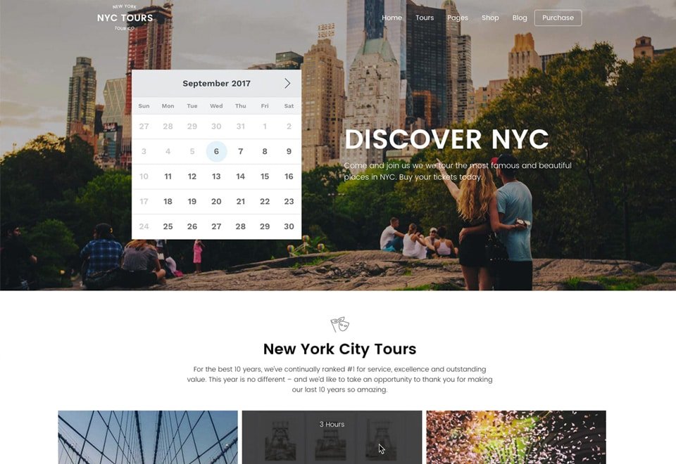 Tour Booking & Travel WordPress Theme - Embark