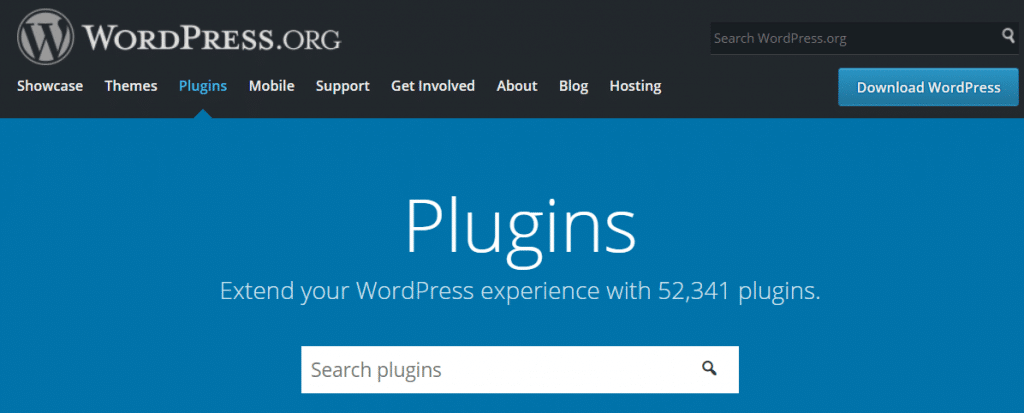 plugins on your website.