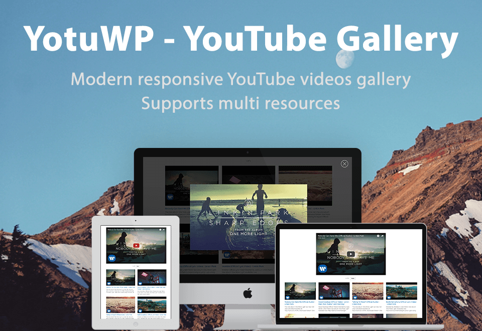 YotuWP : Youtube Gallery – YouTube Playlist & Channel Video Gallery