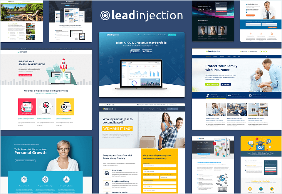 Leadinjection - Landing Page Theme