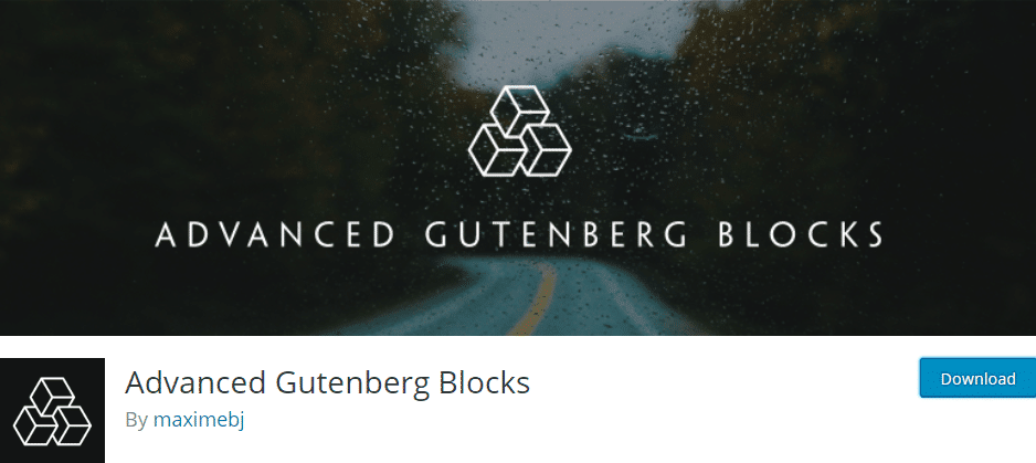 advanced gutenberg blocks plugin