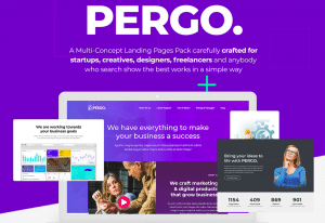 Pergo - Multipurpose Landing Page WordPress Theme