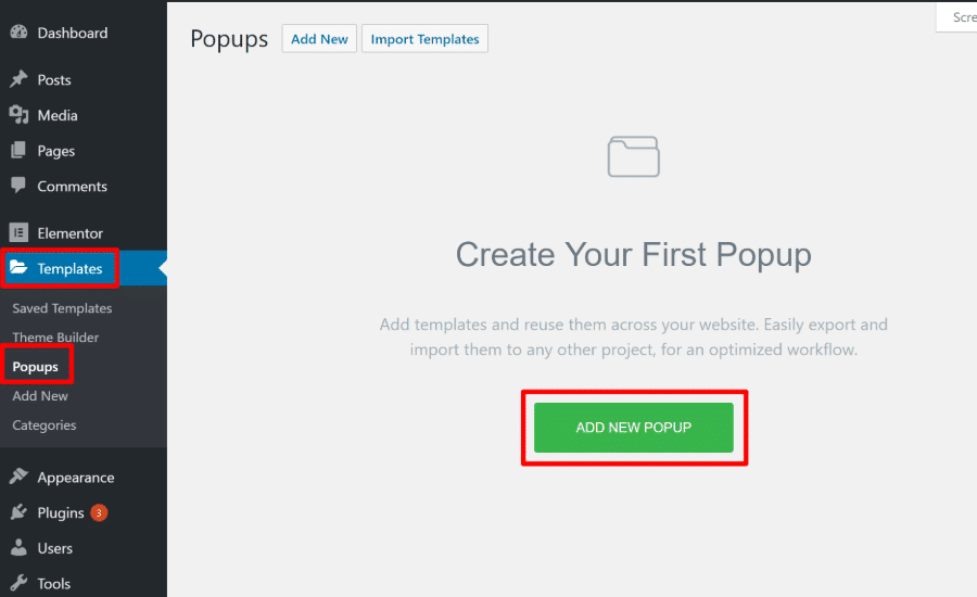 WordPress popup contact form plugin elementor
