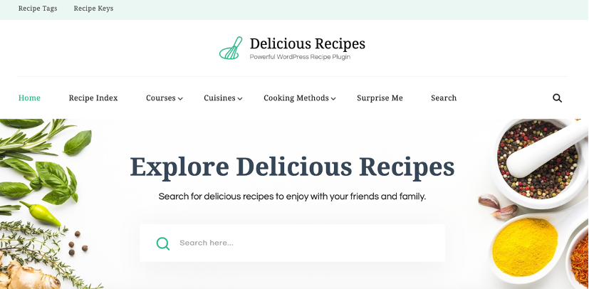 Delicious Recipes - WordPress recipe plugin