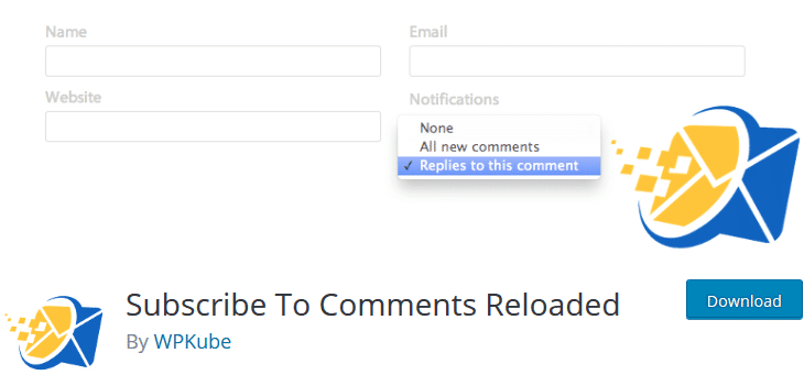 subscribe to comments reloaded wordpress plugin