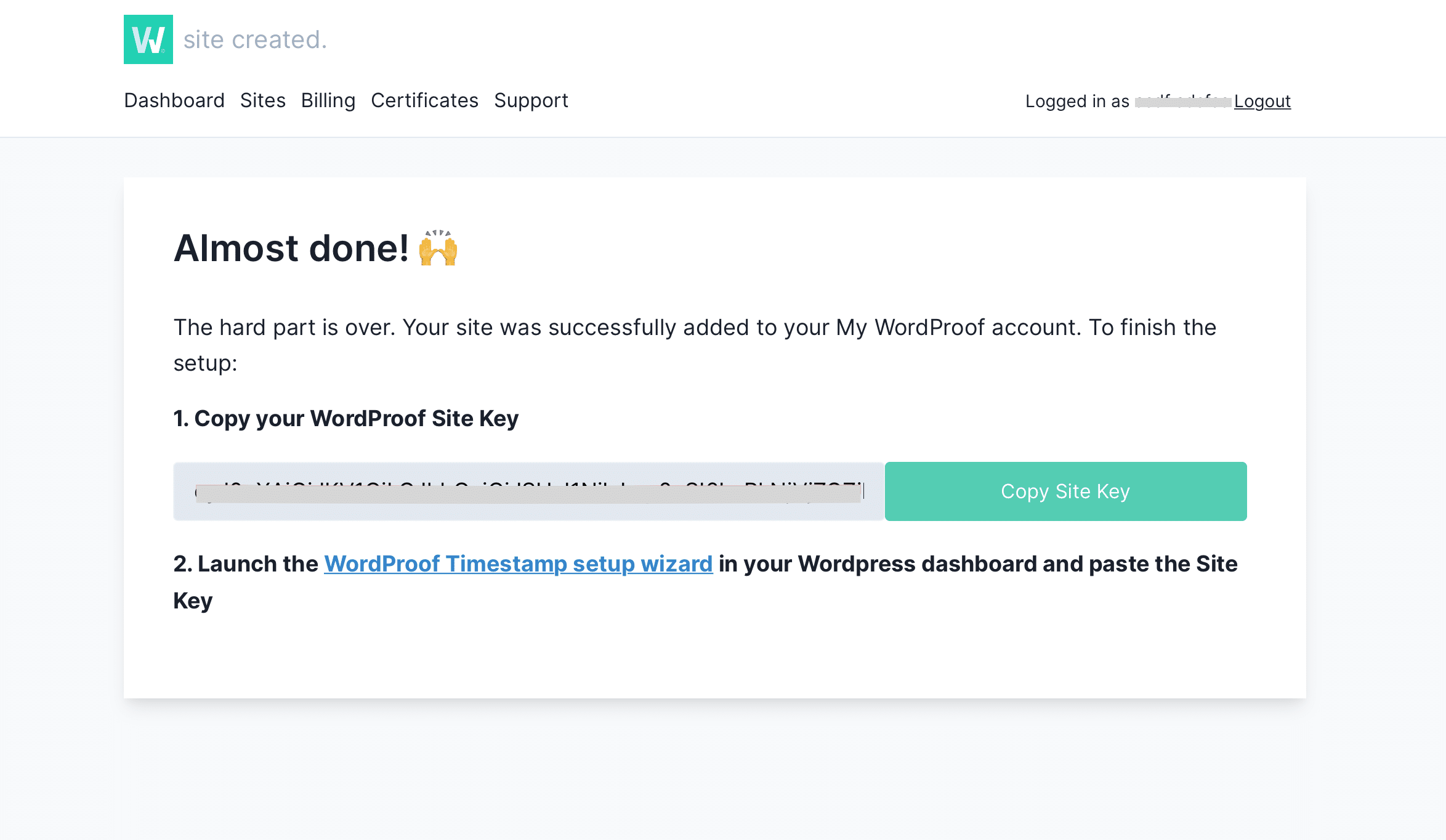 almost ready wordproof