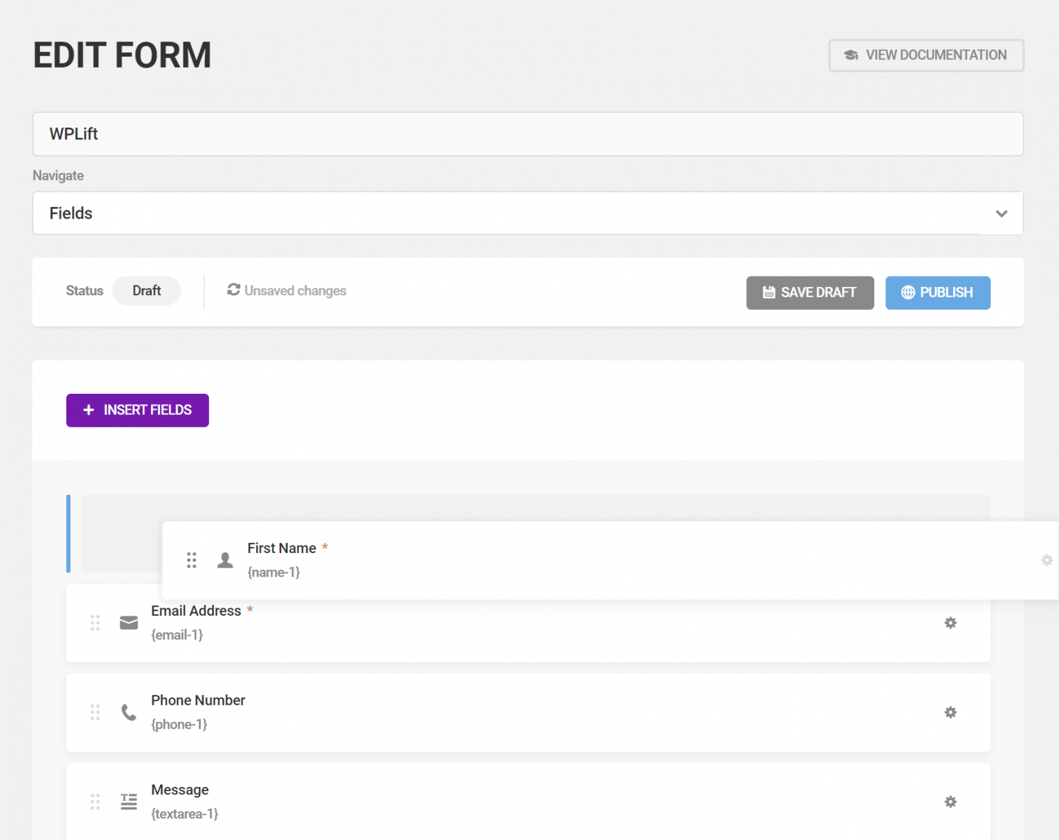 Wordpress формы плагин. Форма заказа WORDPRESS. Form field. Show Editable fields in form Design.