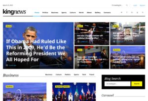 KingNews - Minimalist WordPress News Portal & Blog Theme