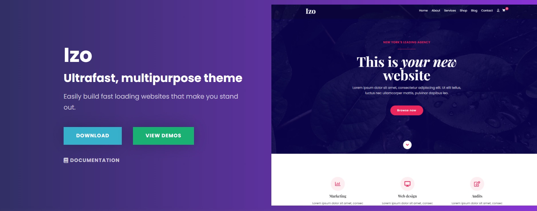 Izo Theme Review: Launch a Professional Website in Under 30 Minutes 1