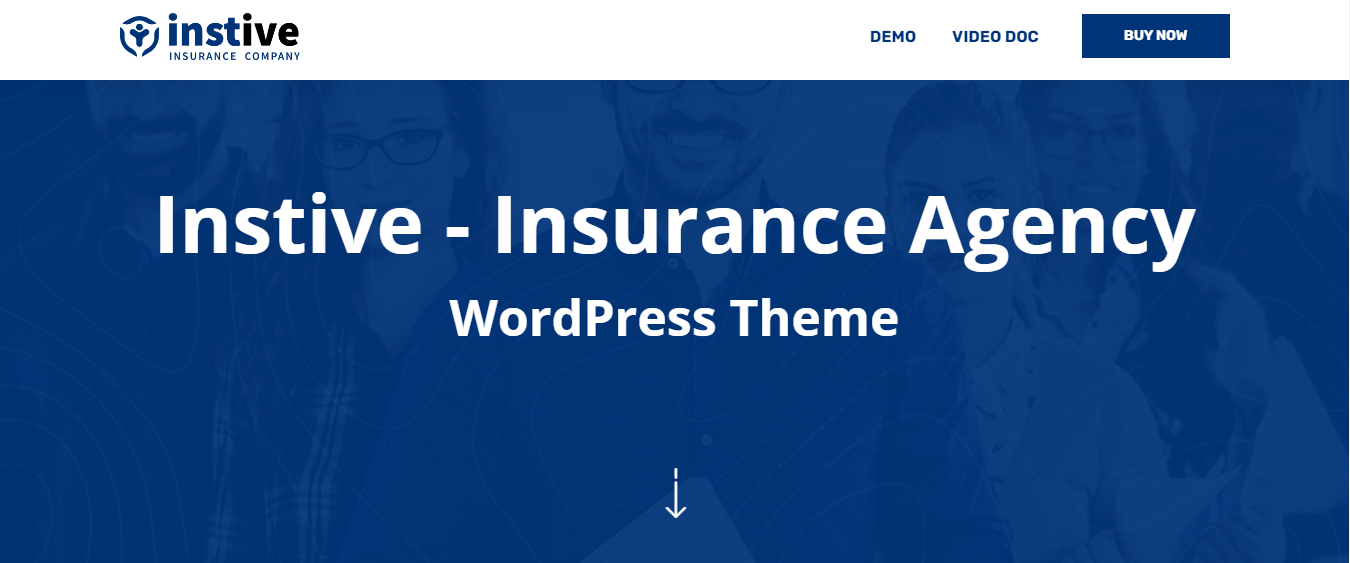 instive - insurance agency wordpress theme