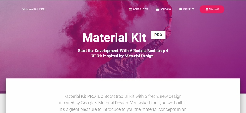 Material Kit Material Design themes