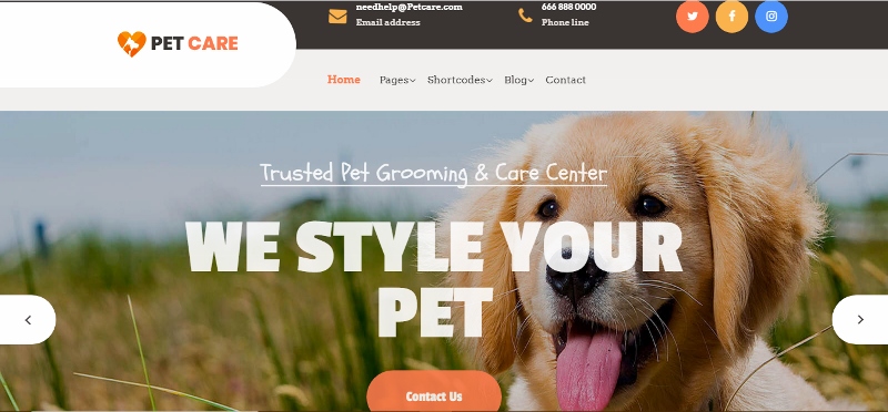 pet clinic WordPress theme free
