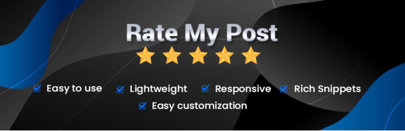 rate my post - feedback form plugin wordpress