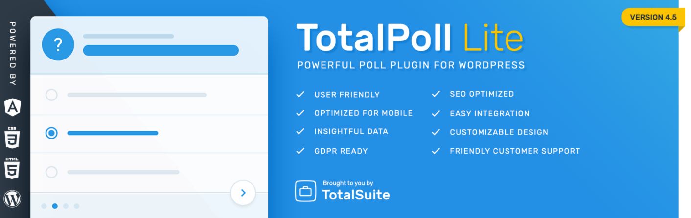 totalpoll - wordpress customer feedback plugin