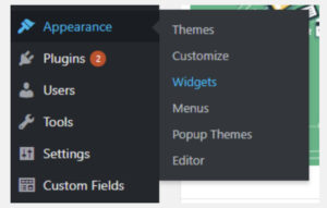 content block (custom post widget) - steps to add widget