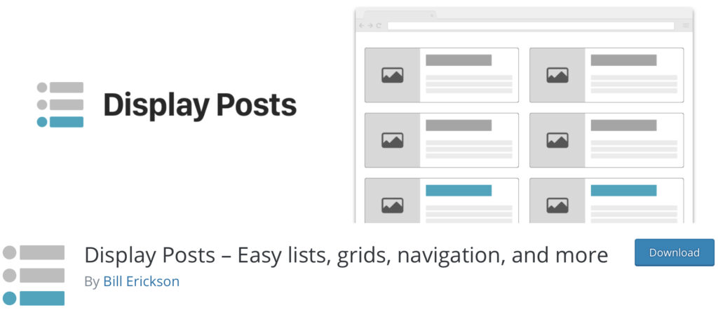 Display Posts - best WordPress grid plugins