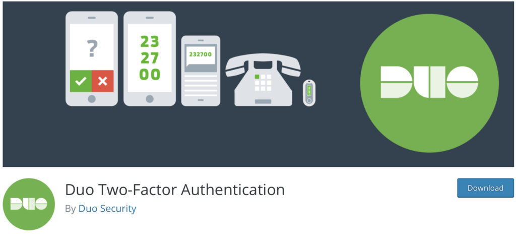 duo two-factor authentication - wordpress multi factor authentication