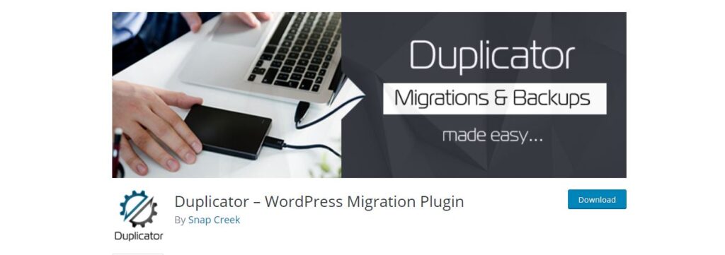 Duplicator Free WordPress Plugin