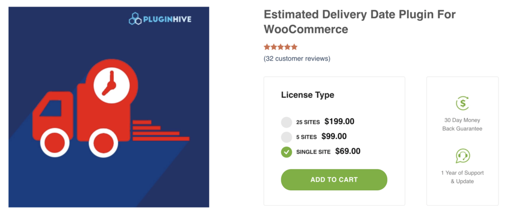 estimated delivery date plugin for woocommerce by pluginhive