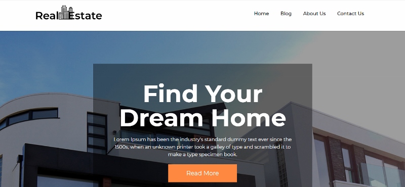 free WordPress real estate theme