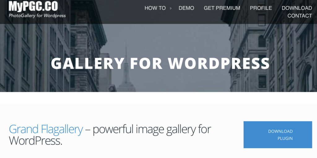 flagallery photo portfolio flickr plugin for wordpress
