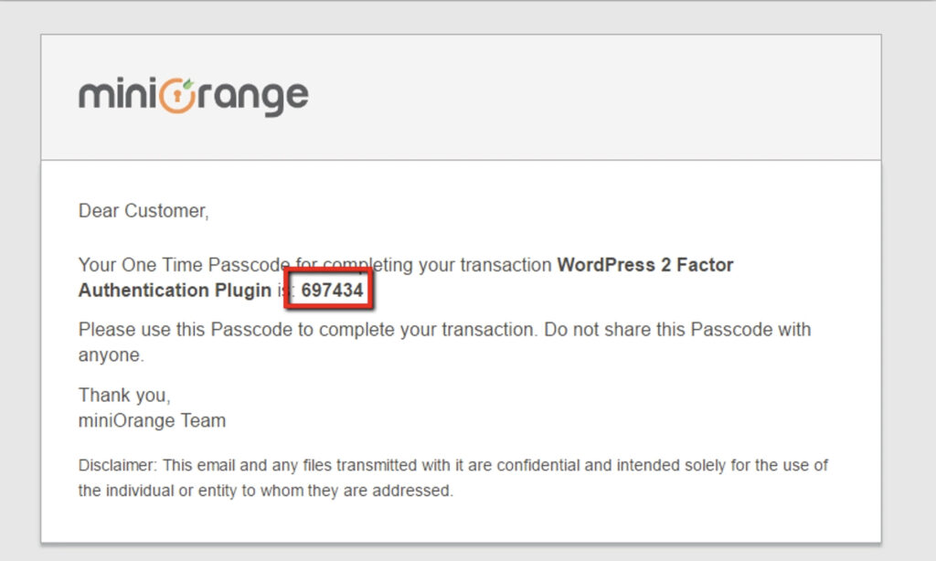 steps to add google authenticator – two factor authentication by miniorange to wordpress step 2