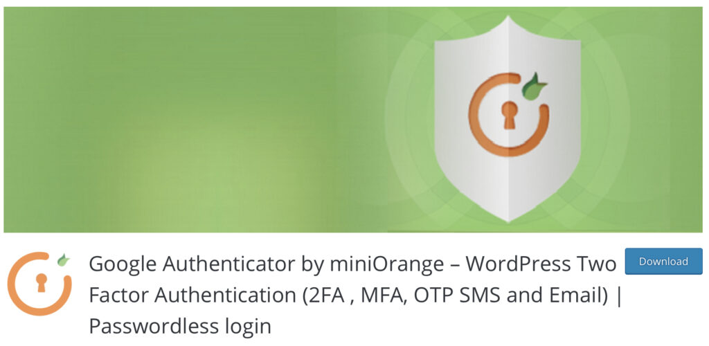 google authenticator – two factor authentication by miniorange