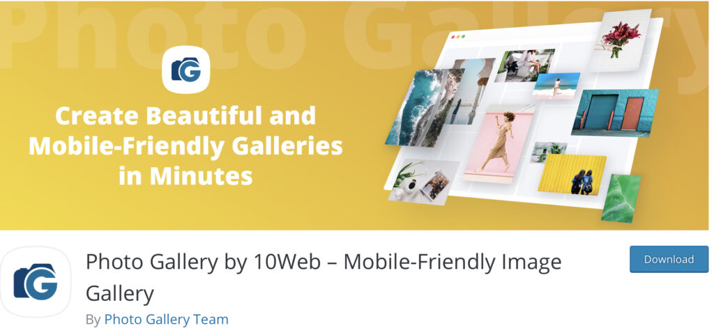 Photo gallery by 10 web