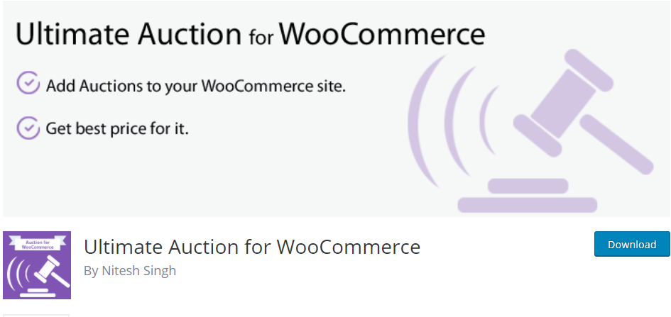 ultimate auction woocommerce