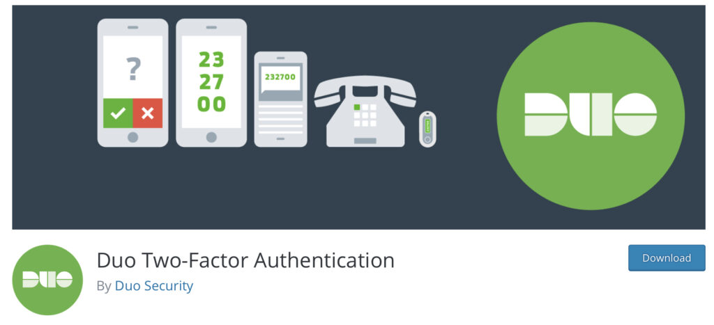 Duo Two-Factor Authentication - Best WordPress two factor authentication plugins