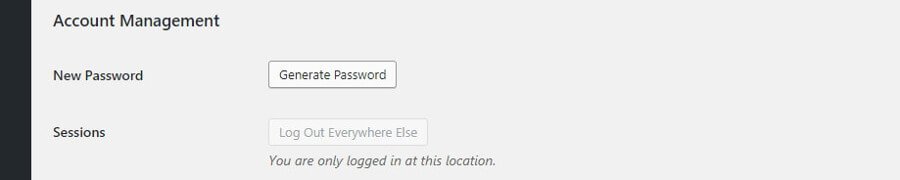Comment réinitialiser le mot de passe WordPress via le tableau de bord