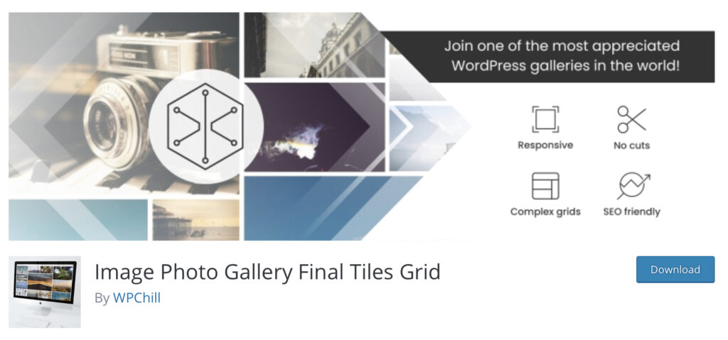 Image Photo Gallery Tiles Grid - best WordPress grid plugins