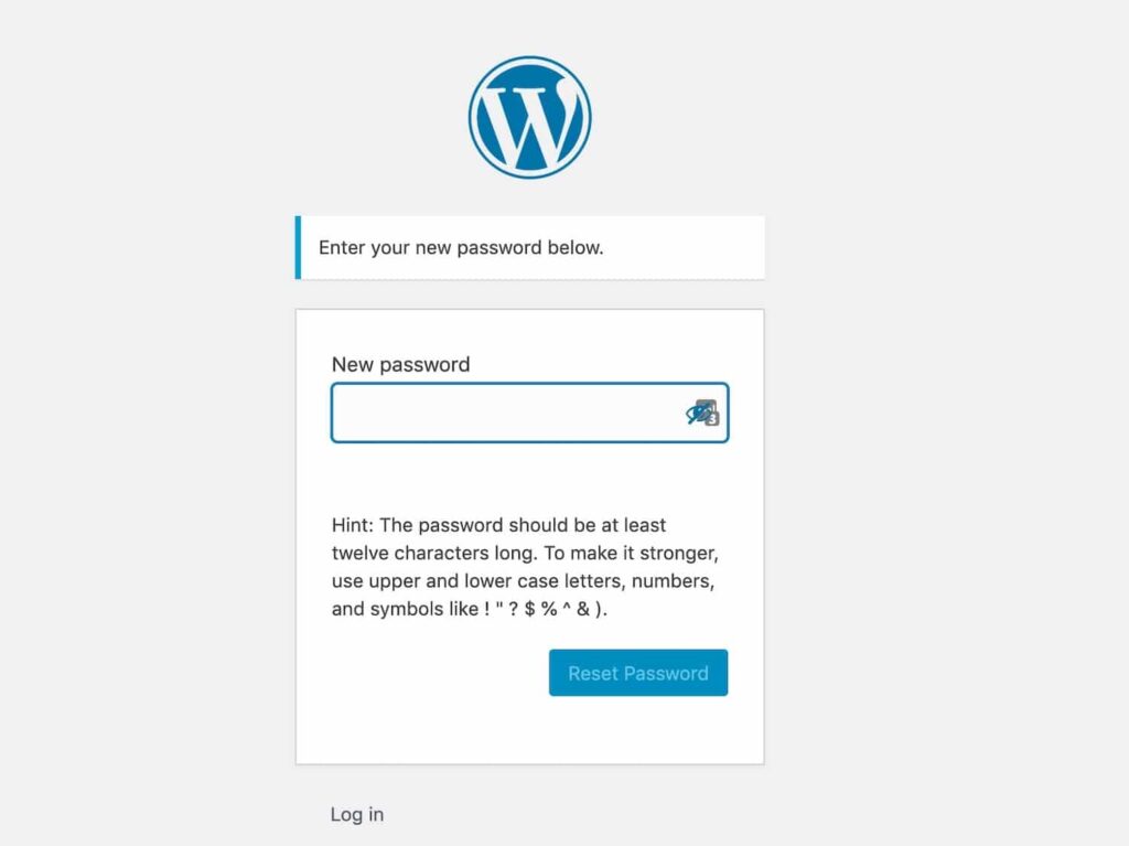 Comment réinitialiser votre mot de passe WordPress à l'aide de l'écran de connexion 