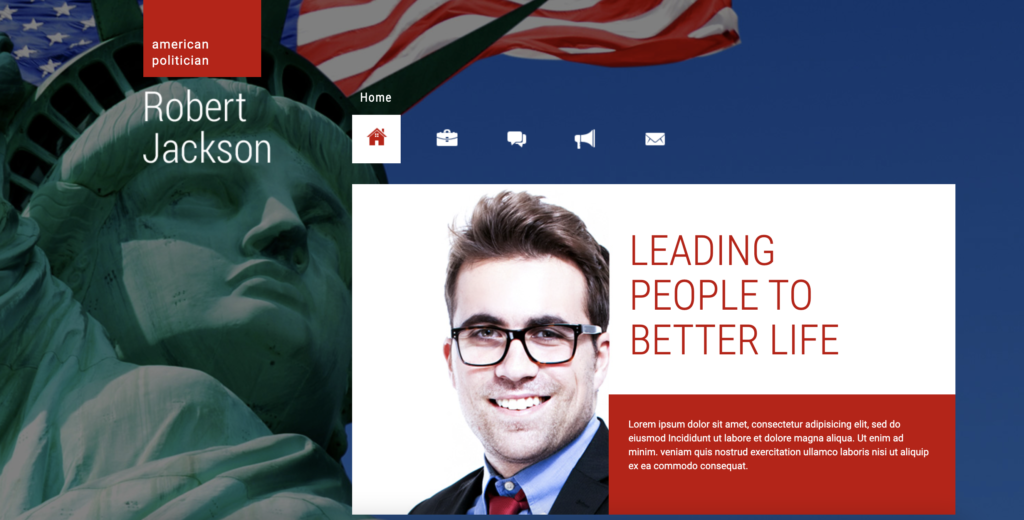 political candidate - best political wordpress themes