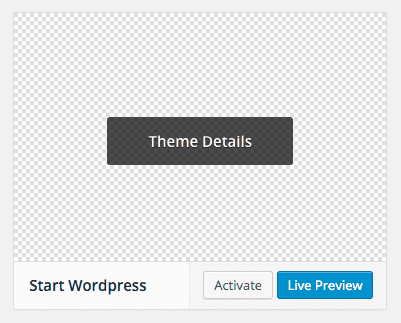 In the WordPress dashboard, activate the theme