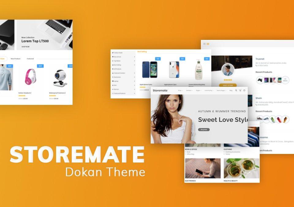 storemate dokan theme - best marketplace themes wordpress
