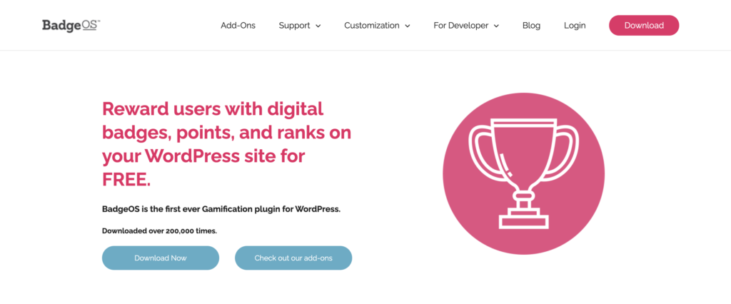 badge os best gamification plugin for wordpress
