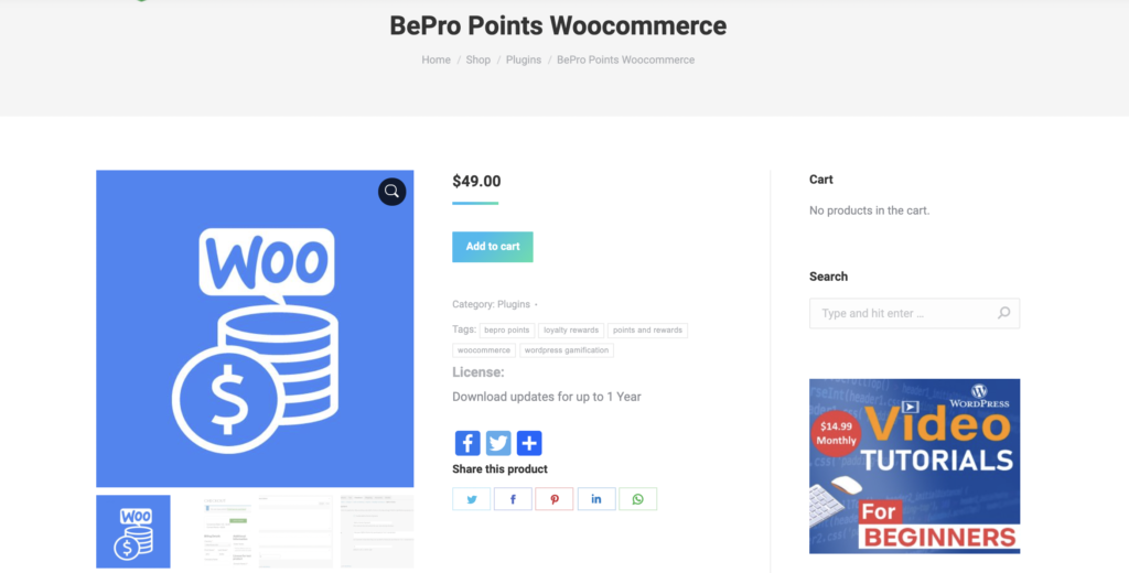 bepro points gamification plugins for wordpress