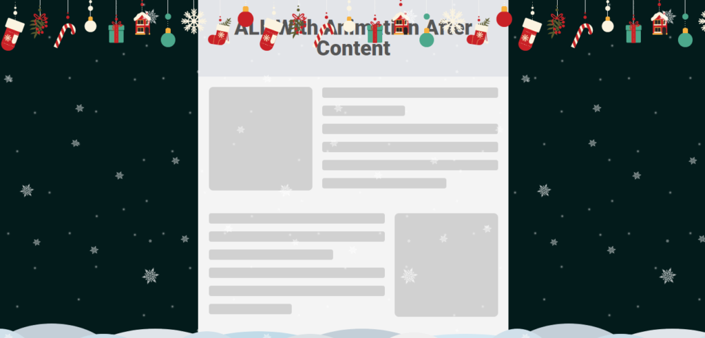 MMX WordPress Christmas plugin