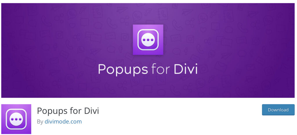 Pop-ups for Divi plugin