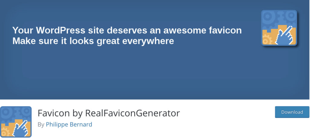 realfavicon generator - add favicon to wordpress