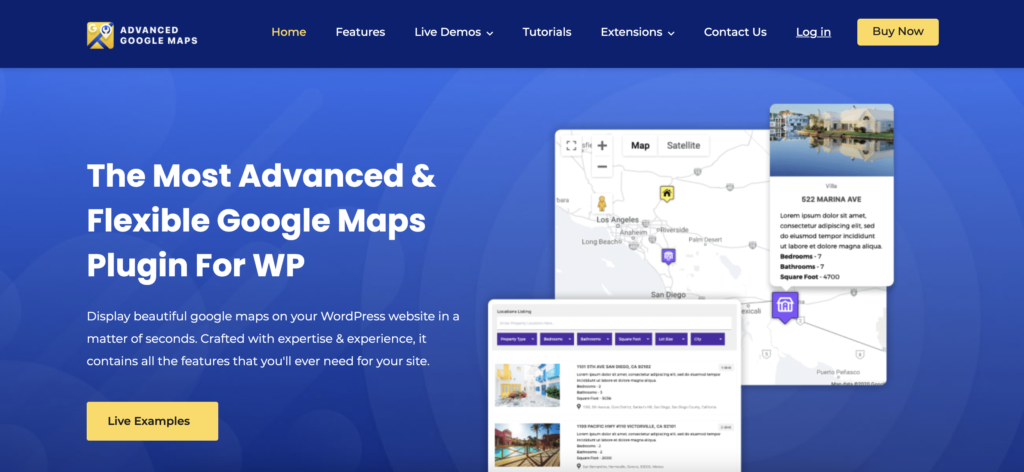 Advance Google Maps Plugin for WordPress - Best WordPress Mapping Plugins
